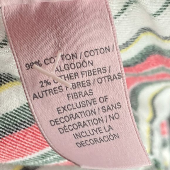 Victoria's Secret Small S White Red Plaid Flannel Classic Pajama Set 2 Piece - Picture 4 of 6